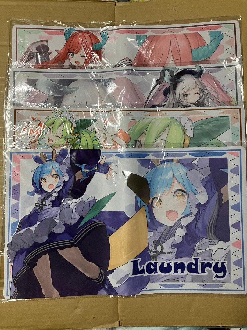 cake rabbits　ドラゴンメイド　全４種　プレイマット　遊戯王　未開封