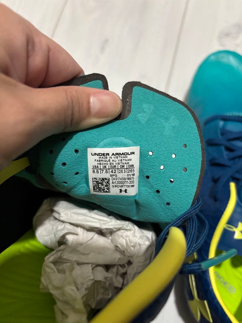 アンダーアーマー／UNDER ARMOR マグネティコプロFG／26.5cm