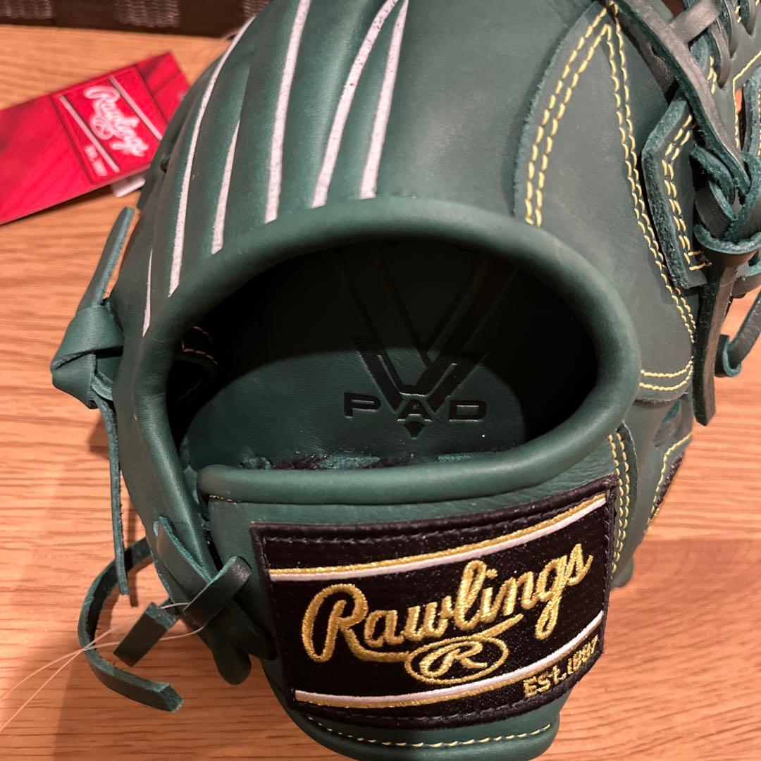 新品 値下げ中軟式少年用ローリングスJr.ハイパーテック ダークグリーン