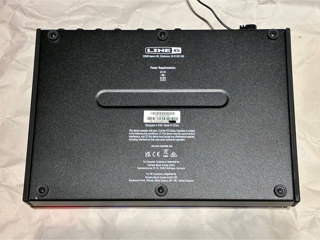 LINE6 HX Effects マルチエフェクター 純正アダプター付属