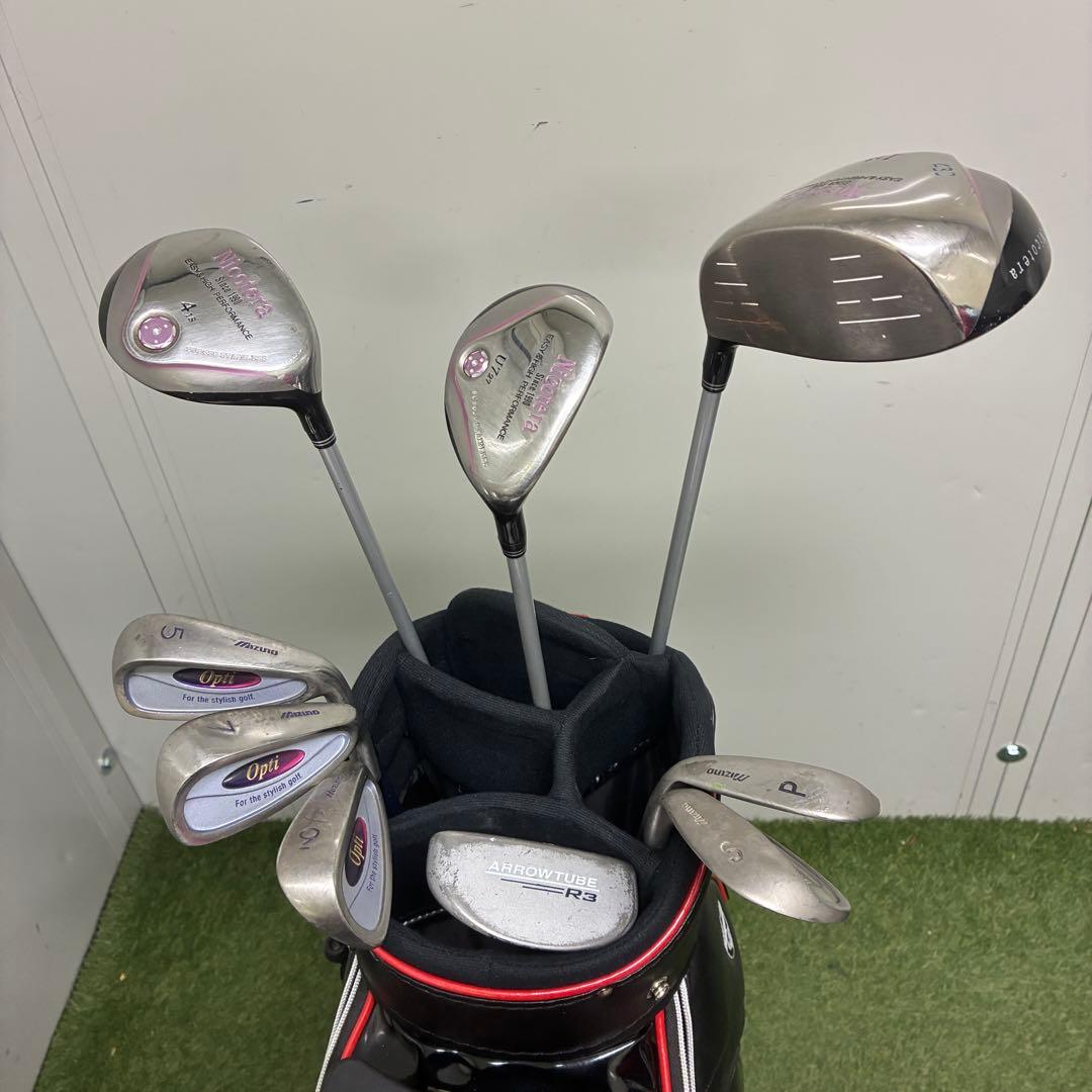 レディースゴルフクラブセット【MIZUNO】【CORAGIO】【初心者用】★