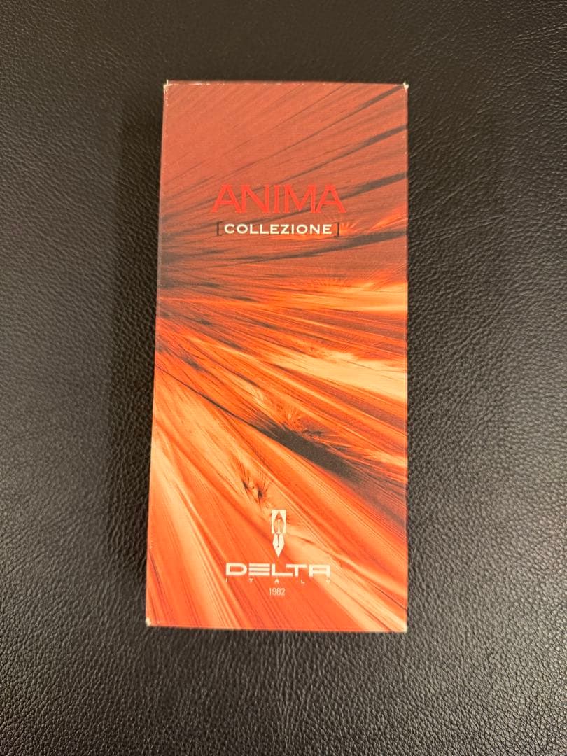 DELTA ANIMA 万年筆 ブラウン・ホワイト