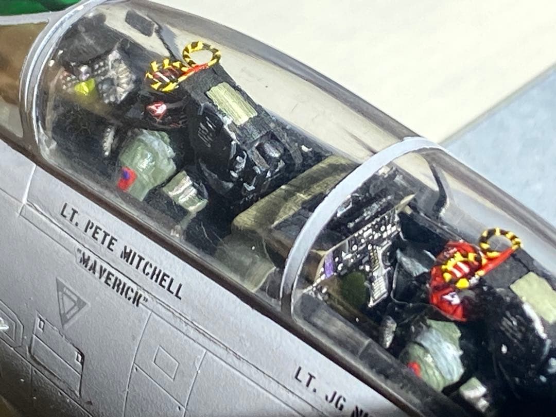 【鯛2024ページ】ハセガワ 1/48 F-14A マーヴェリック&グース