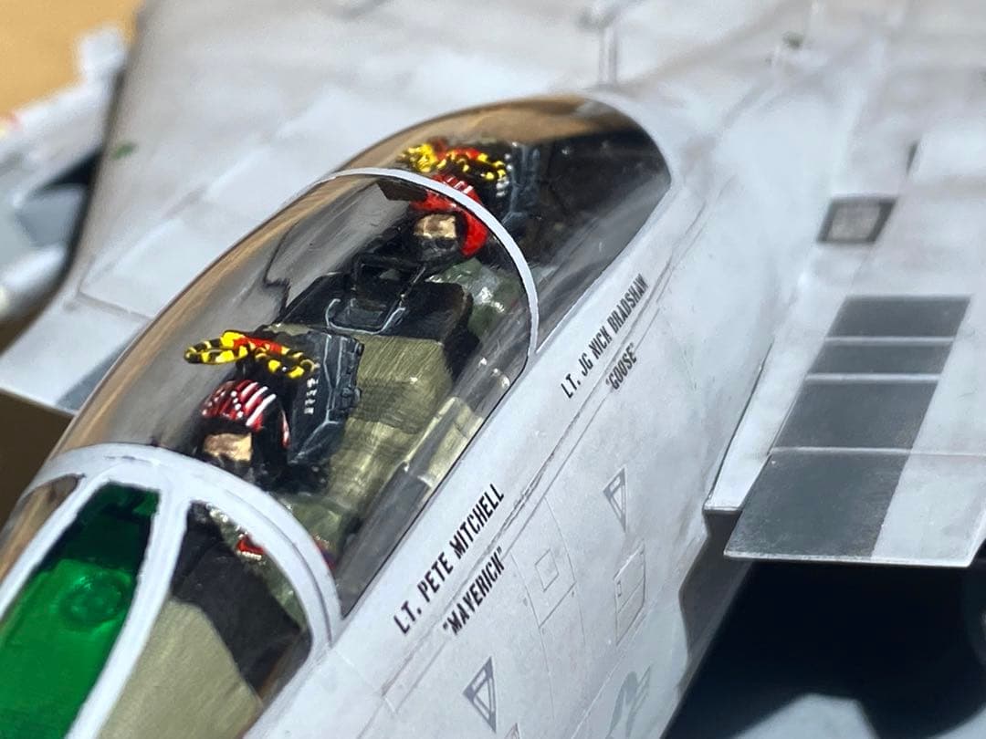 【鯛2024ページ】ハセガワ 1/48 F-14A マーヴェリック&グース