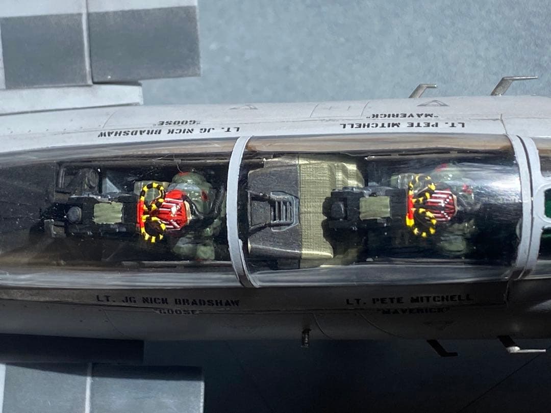 【鯛2024ページ】ハセガワ 1/48 F-14A マーヴェリック&グース