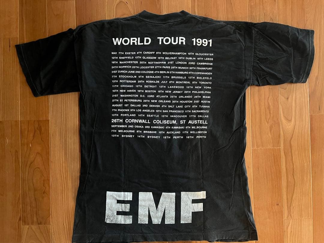 EMF バンドTシャツ XL XXL BLACK