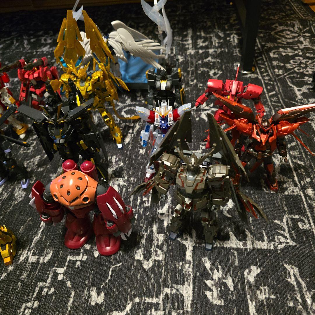 ガンプラ完成品 まとめ売りセット（RG・HG中心）
