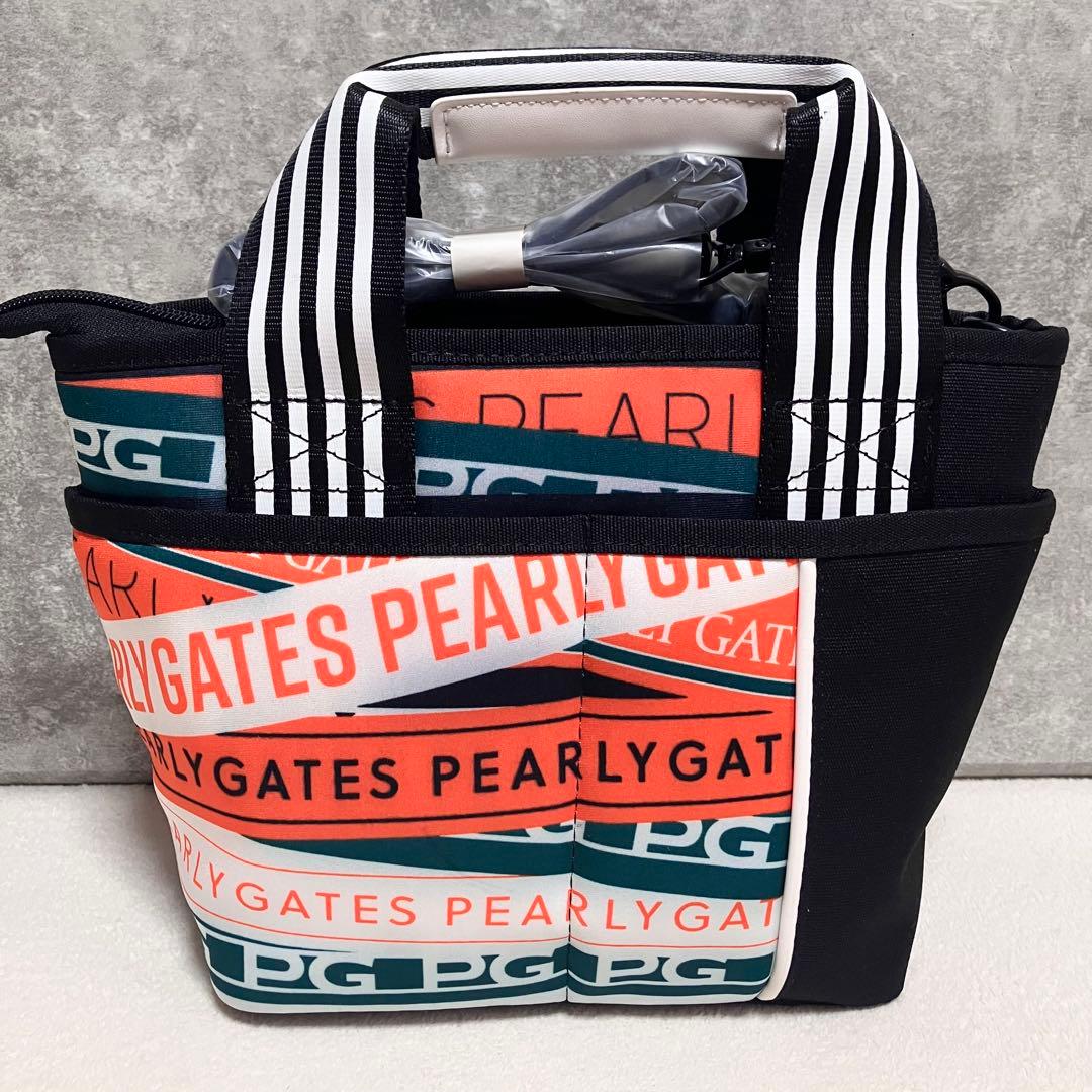 新品タグ付き　パーリーゲイツ　ロゴリボン柄　カートバッグ　2way