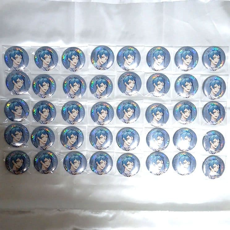 ジェイド　40点セット　プラチナジャケット　缶バッジ　バースデー　ツイステ