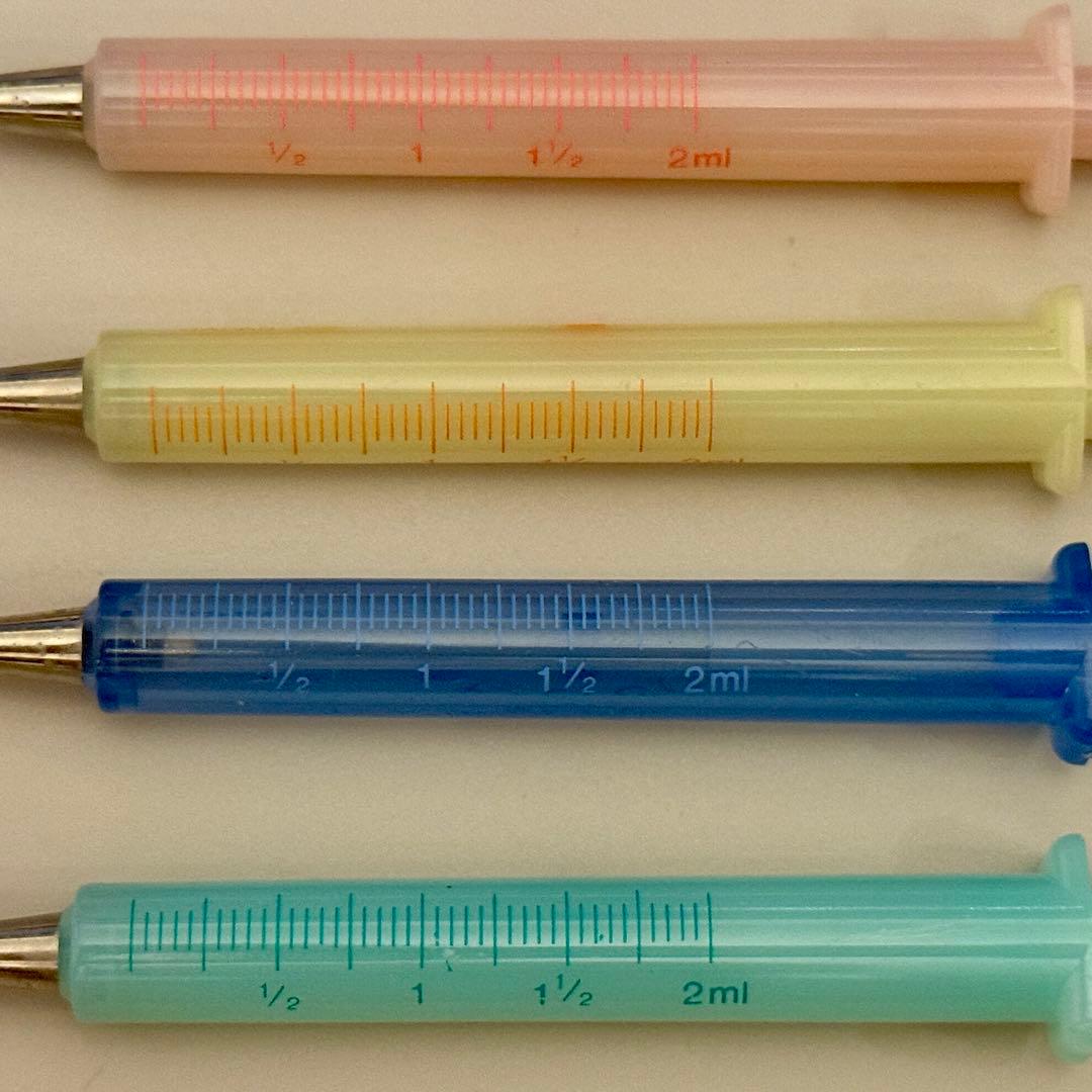 Lemon 注射器型シャープ　レトロ 80年代　ファンシー　日本製　昭和