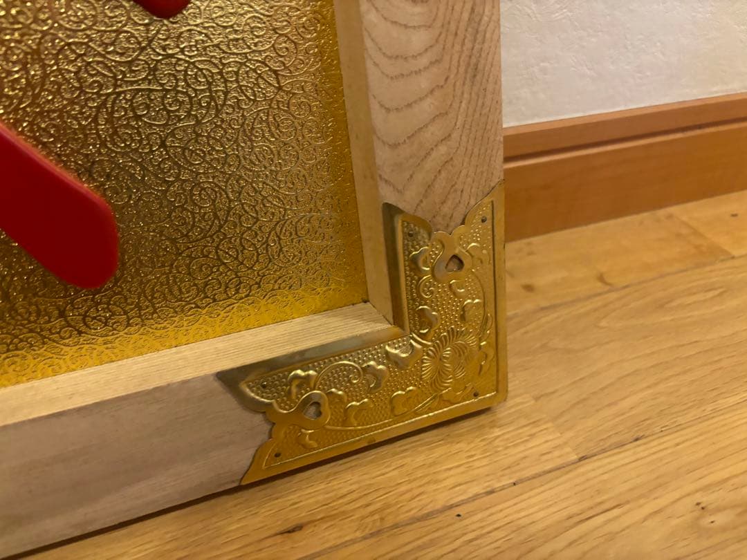 祝い額　鯛　白木　大入