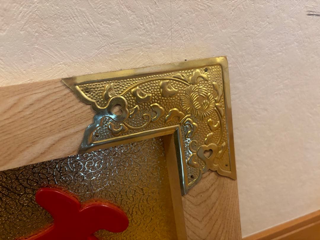 祝い額　鯛　白木　大入