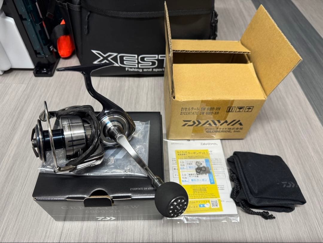 DAIWA 21 セルテートSW 6000 XH 新品未使用品　ショアジギング