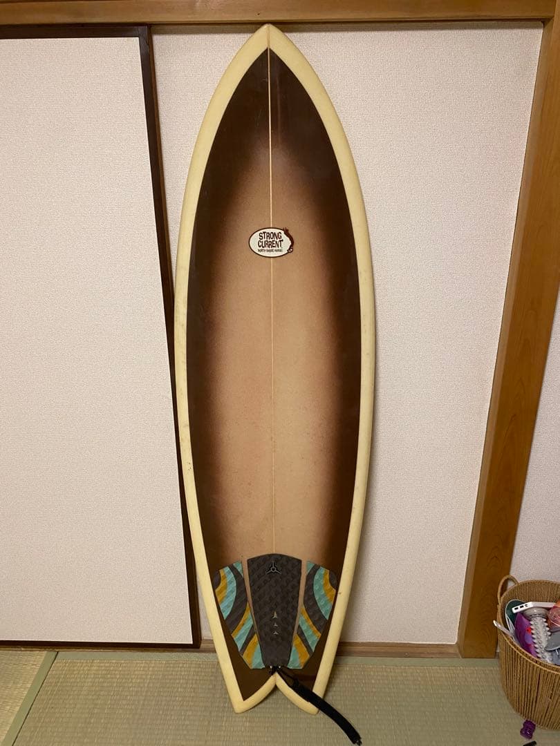 激レア ストロングカレント　サーフボード フィッシュテール