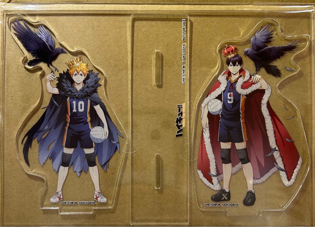 ハイキューハイドリ1.5周年記念アクリルジオラマ日向翔陽　影山飛雄