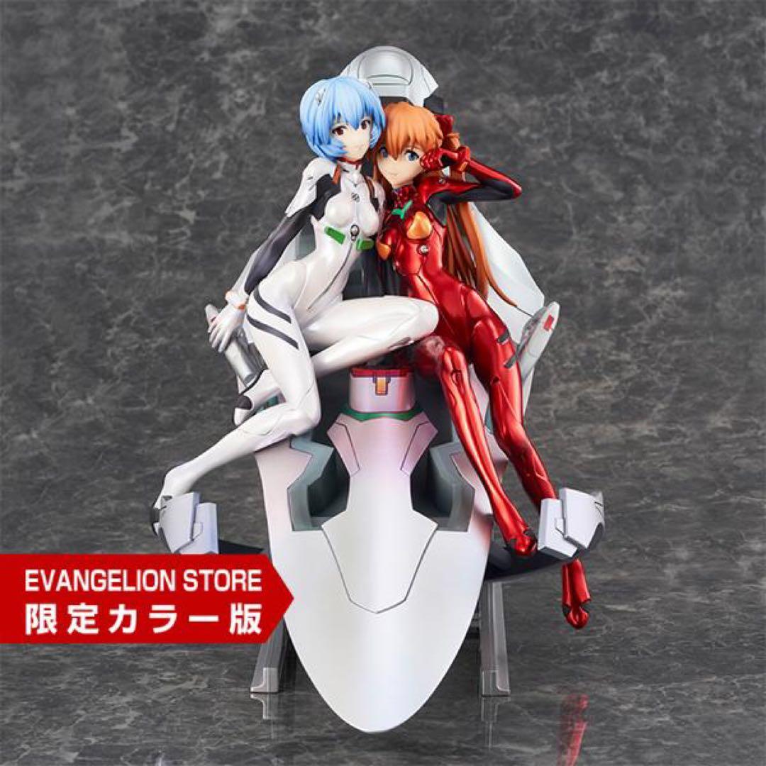 エヴァンゲリオン　限定カラー　レイ　アスカ　フィギュア　evangelion