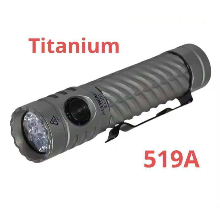 ACEBEAM EC20 チタン 519A