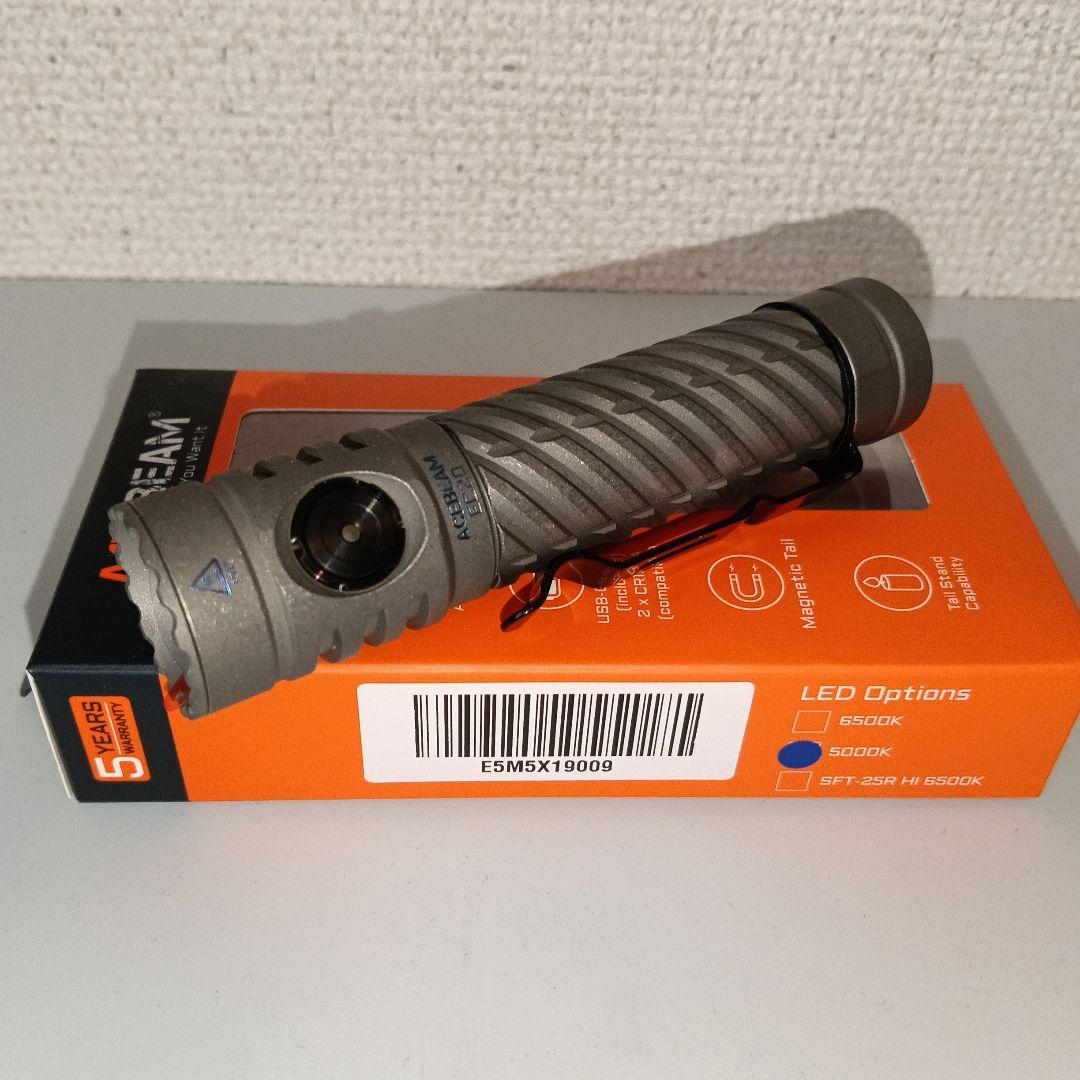 ACEBEAM EC20 チタン 519A