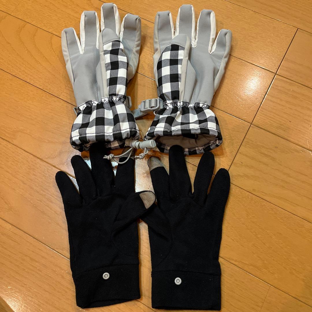 SPALDING スキーウェア レディースL &ゴーグル・グローブ　おまけ付き