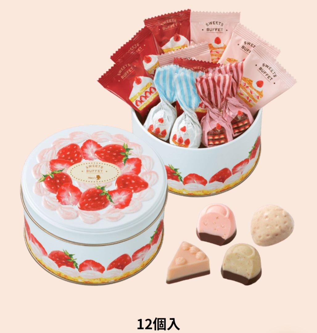 メリー　スイーツビュッフェ　イオン限定　いちご　チョコレート　全種類　⑥