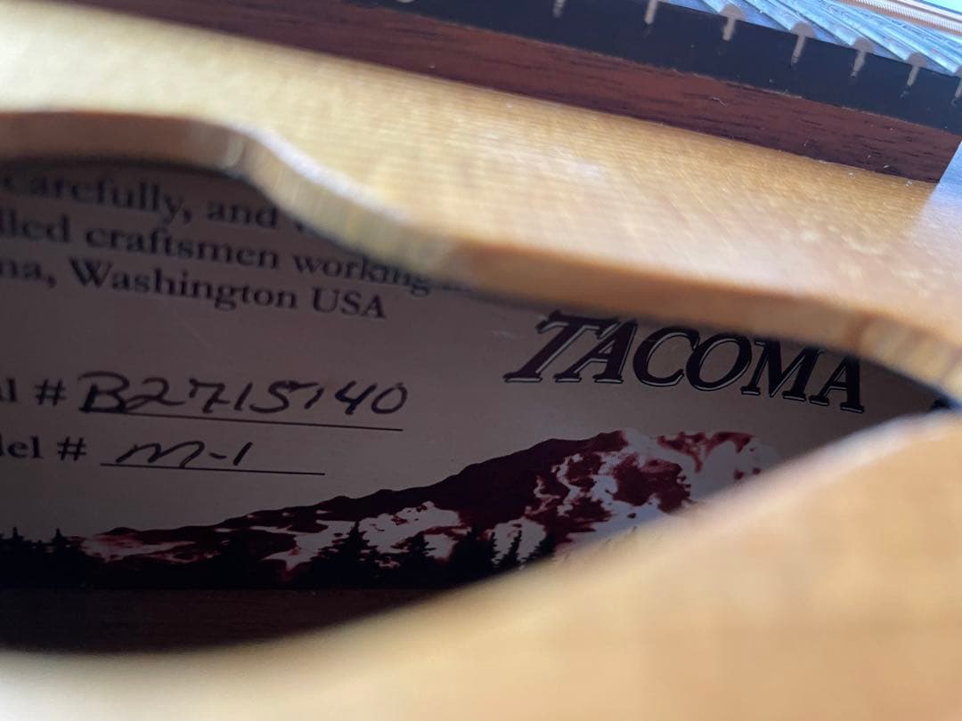 タコマ/Tacoma フラットマンドリン m-1