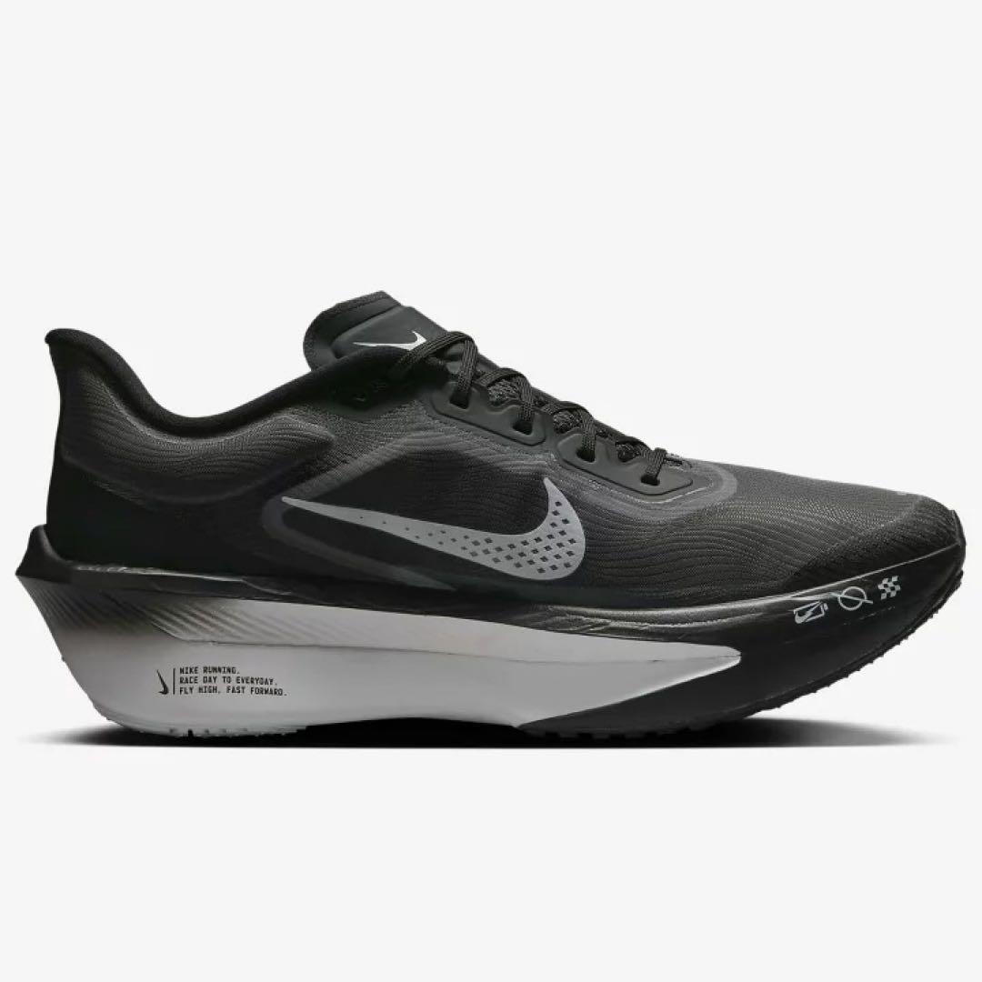 ナイキ ズームフライ 25.5 ランニング シューズ スニーカー 靴 黒