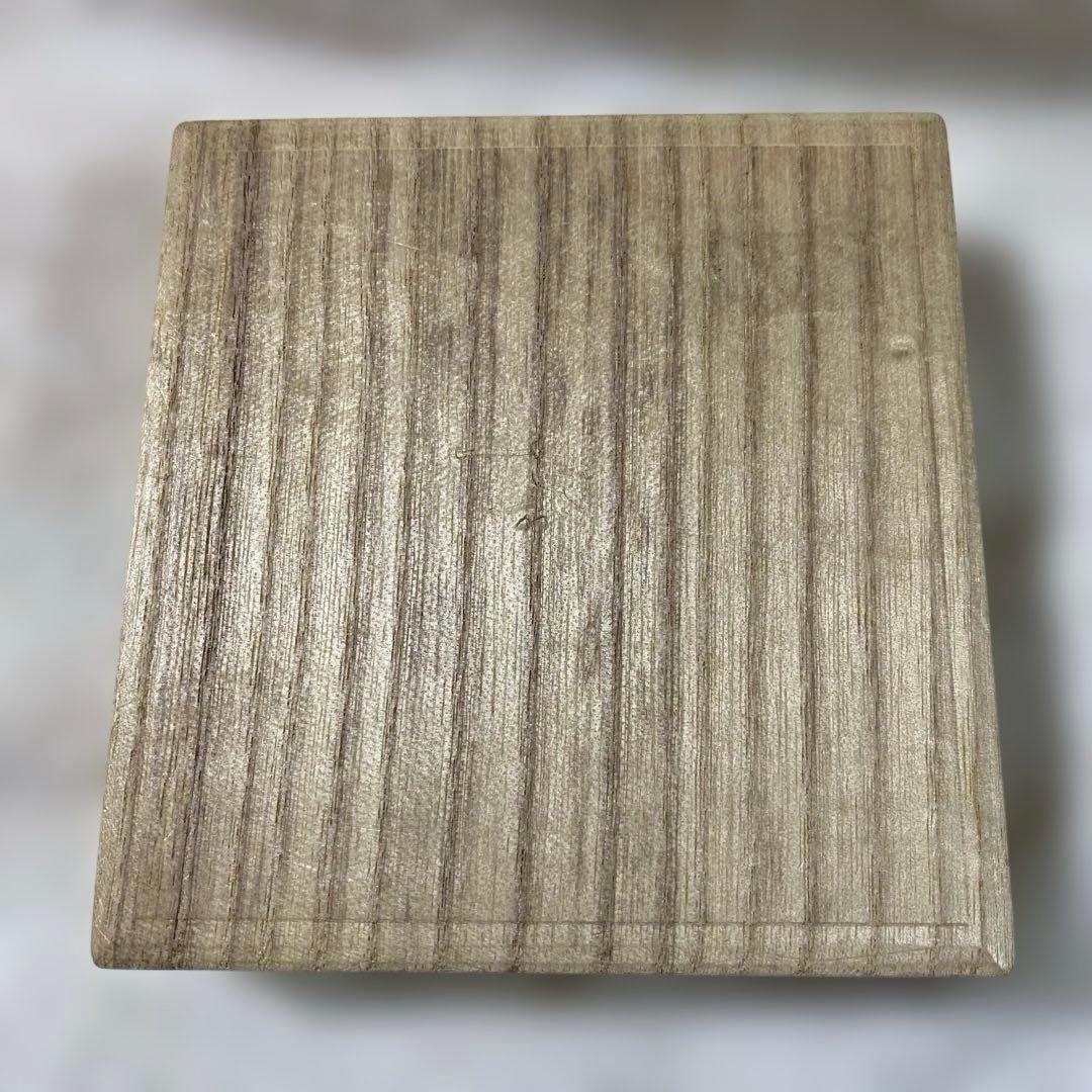 B-14 鍔　つば　武具　鉄製　刀装具　アンティーク　美術品　工芸品　木箱付き