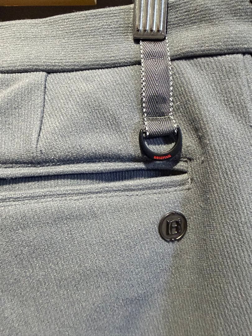 BRIEFINGグレー パンツ　冬用