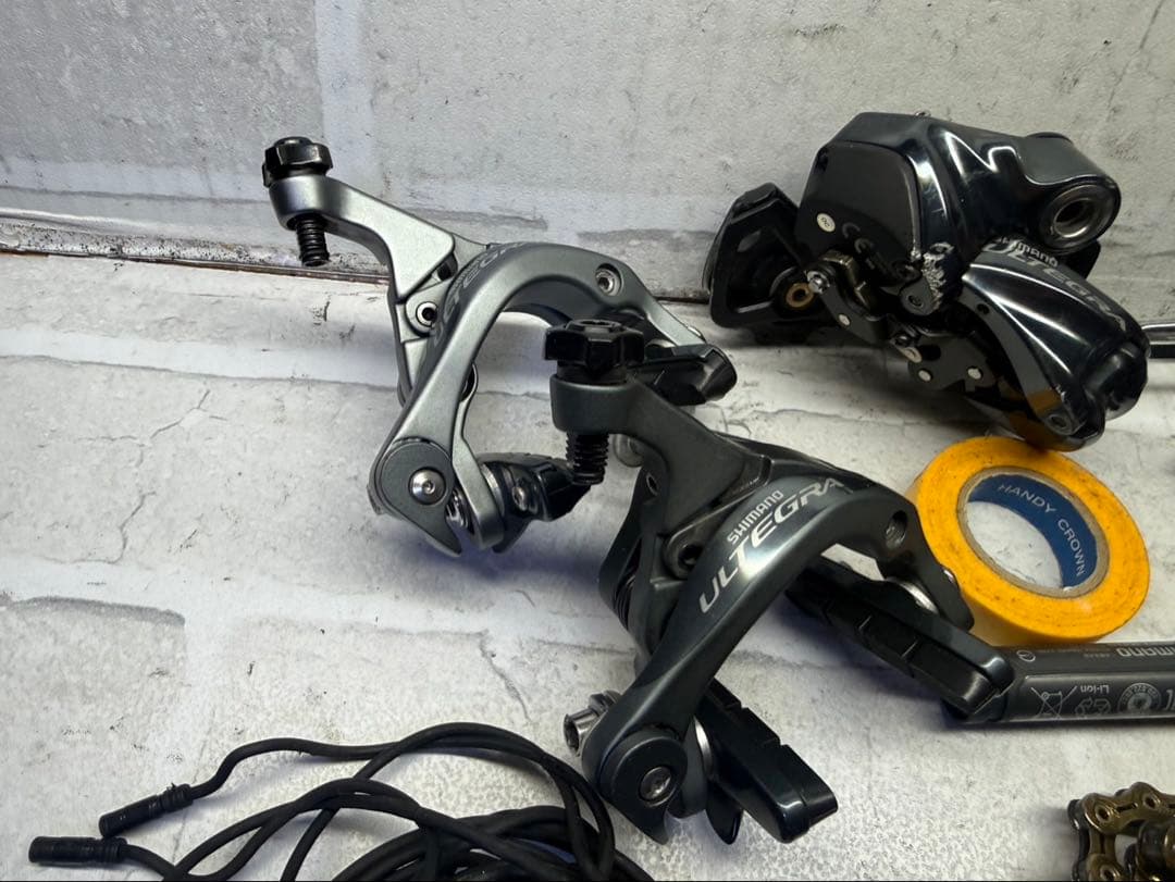 シマノアルテグラ　6870 di2 コンポセット