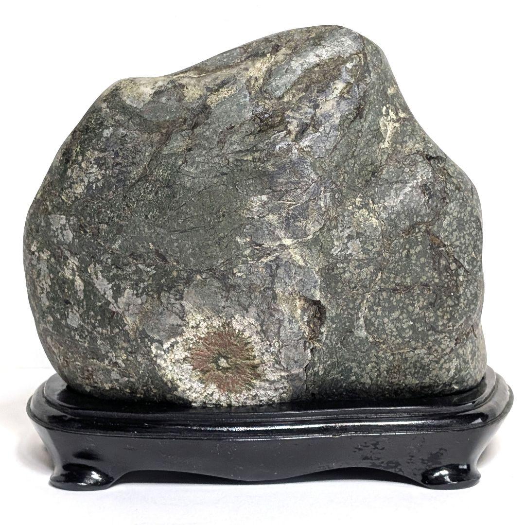 菊花石　天然石　オブジェ　置物