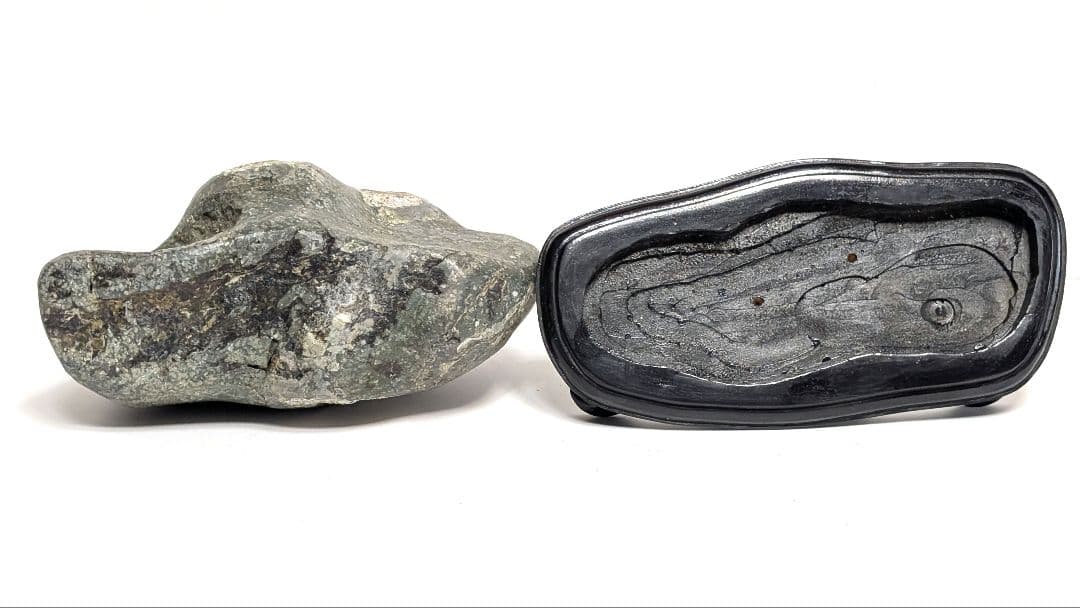 菊花石　天然石　オブジェ　置物