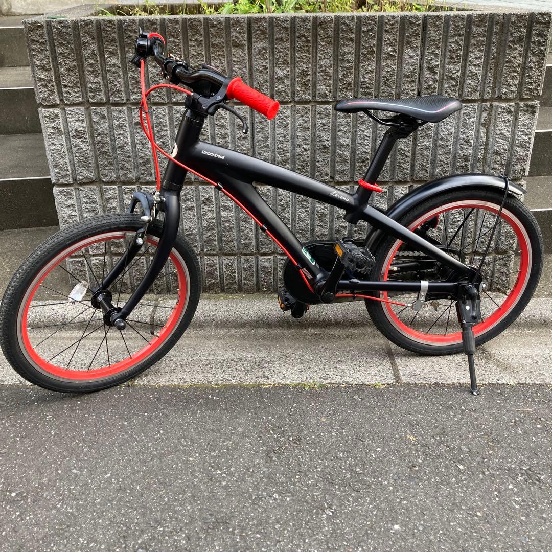ブリヂストンレベナ　キッズ自転車 18インチ ブラック BAA認証 手渡し限定