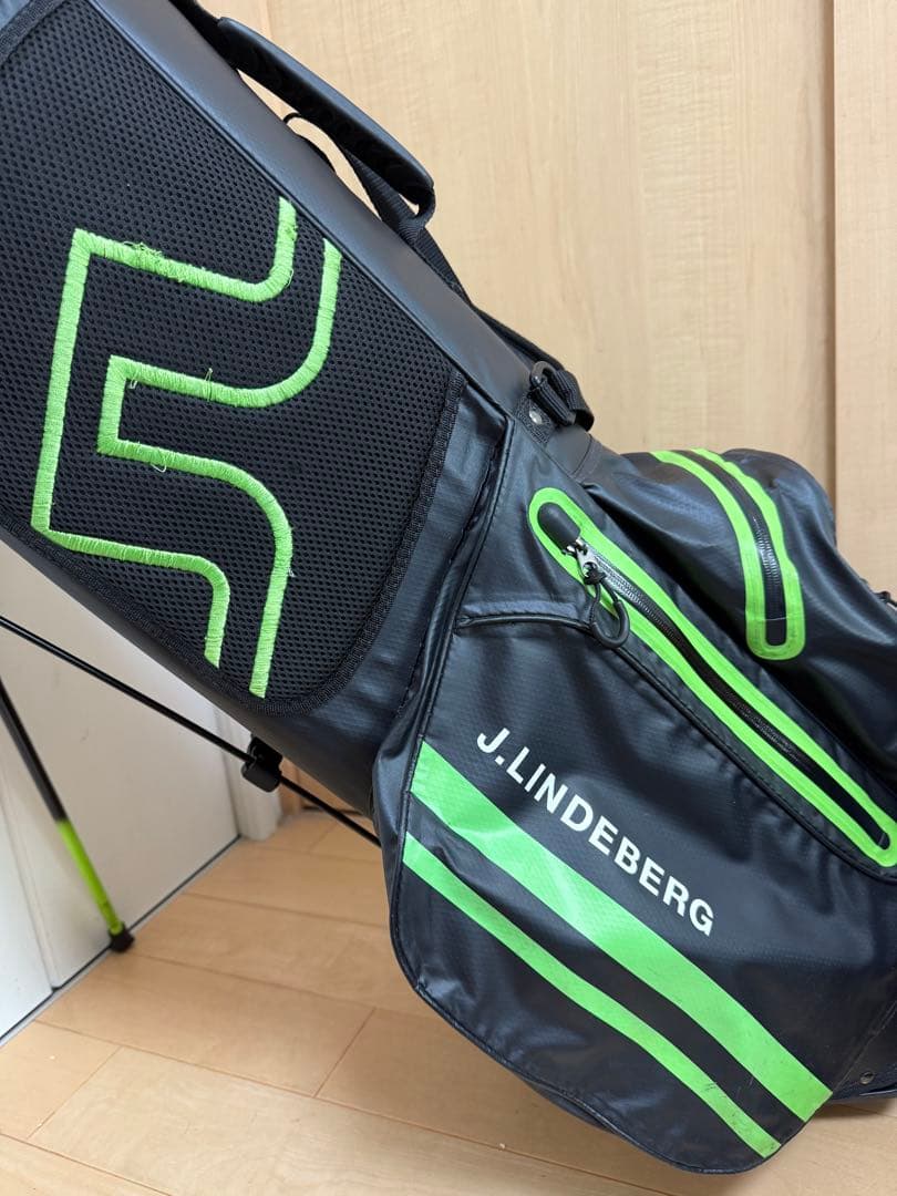 完売★ジェイリンドバーグ★スタンドキャディバッグ★ゴルフ★レア★ゴルフバッグ★黒