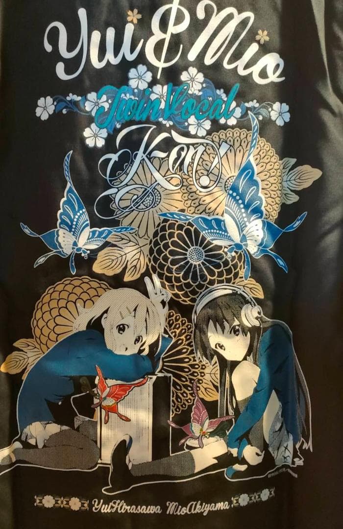 ◤ 未使用 けいおん！ ◢ K-ON! 平沢唯 秋山澪 コーチジャケット