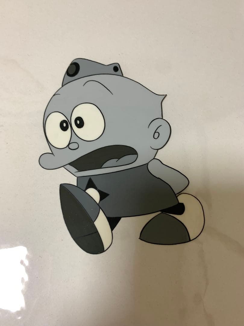 セル画「ウメ星デンカ」貴重なモノクロものです。