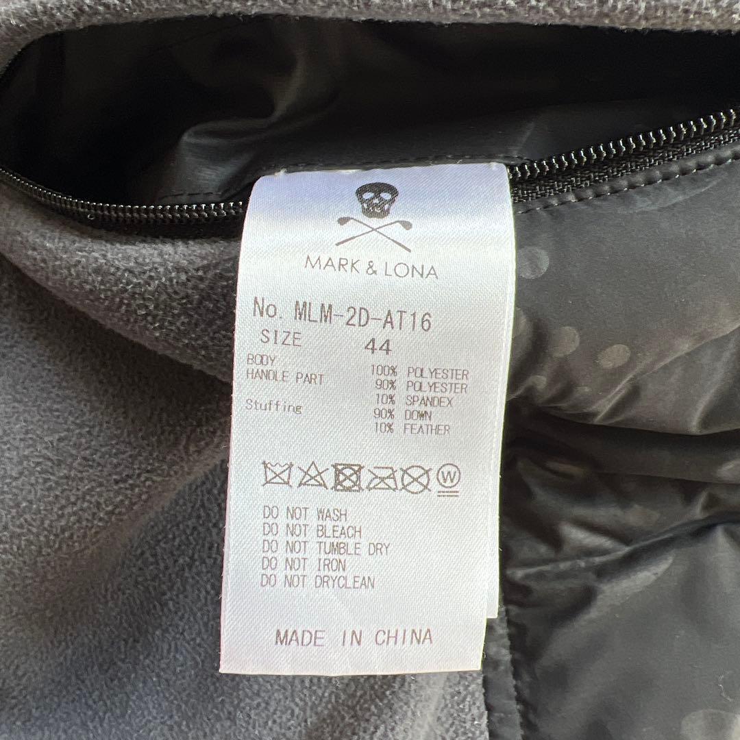 スカルモチーフ スリムフィットパンツ グレー