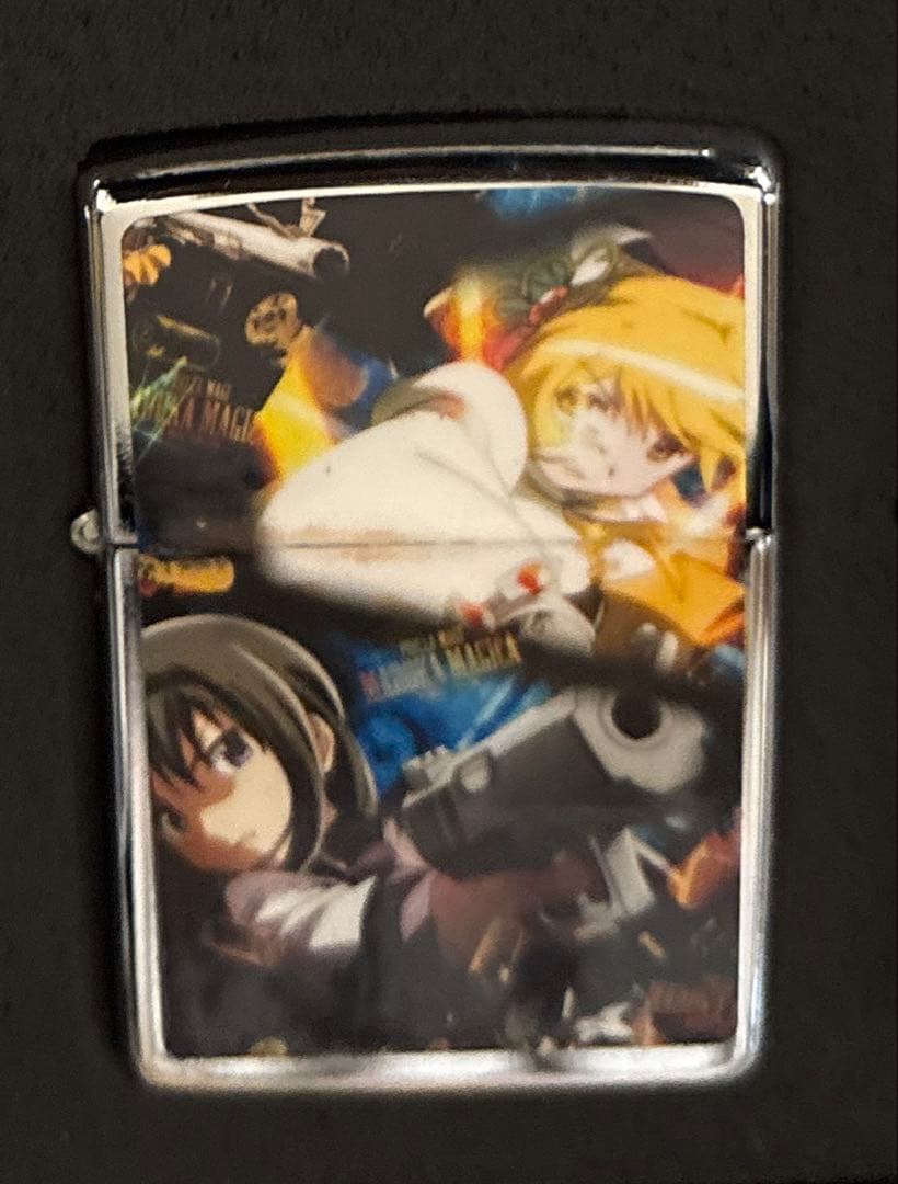 まどか☆マギカ　ほむら　美少女　オイルライター　zippo 風　BMM１０