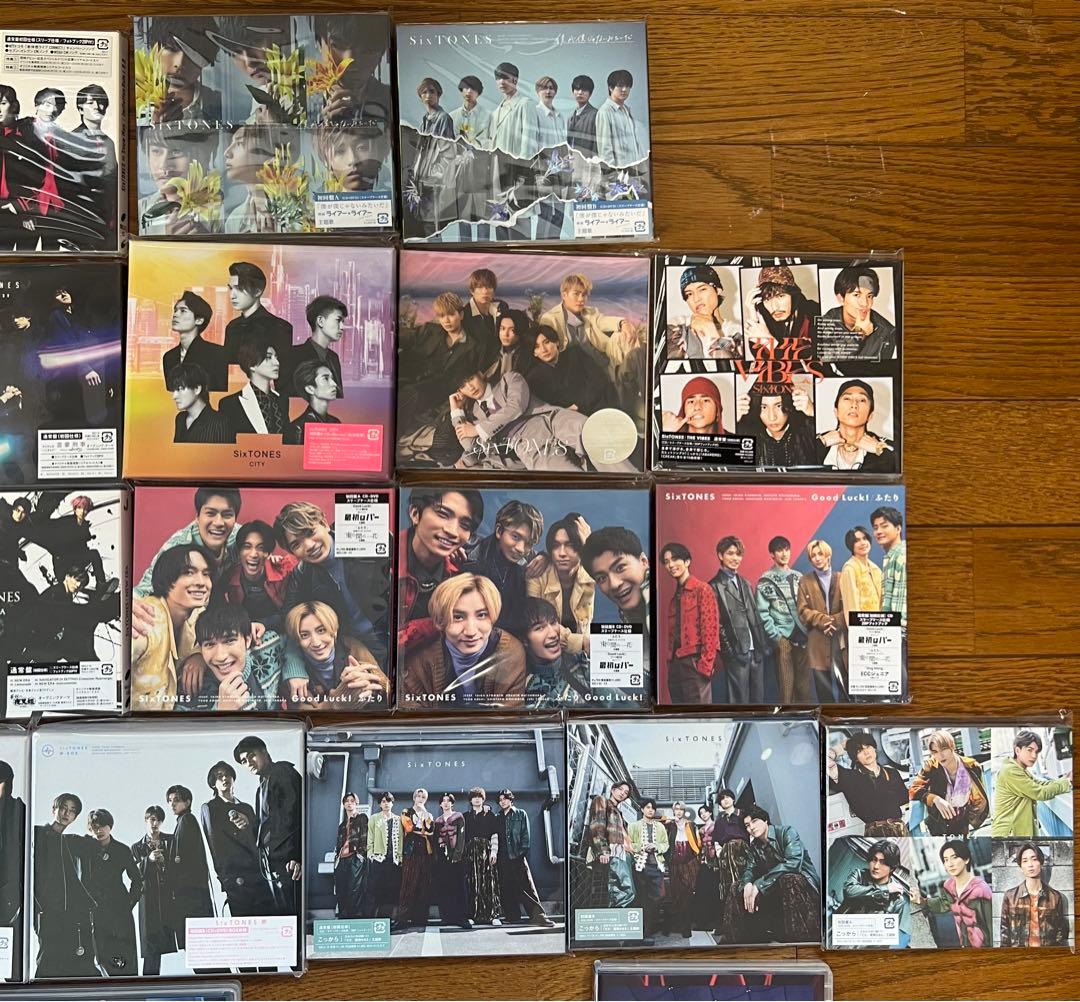 値下げ中！！SixTONES グッズ CD DVD まとめ売り　バラ売り可