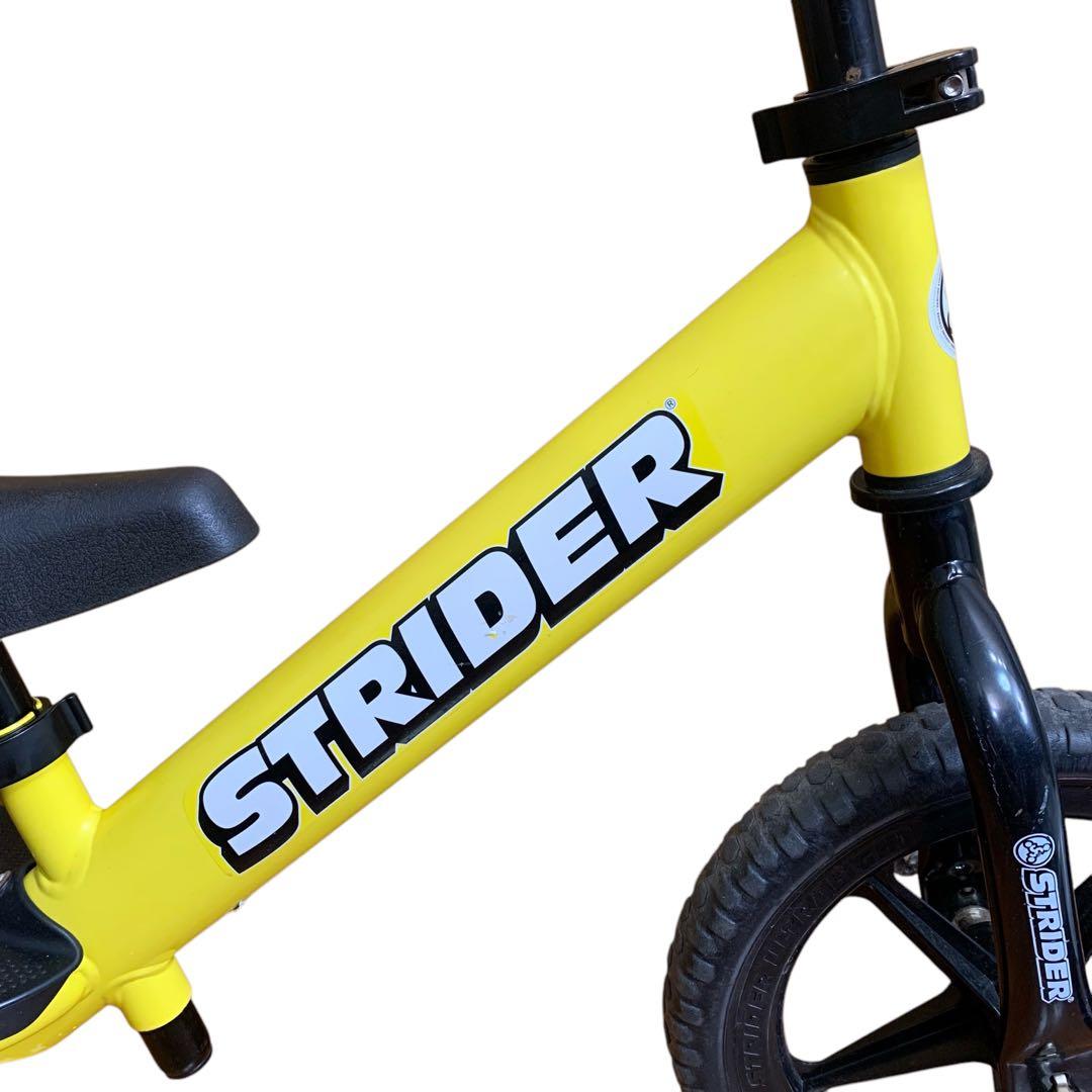 ストライダー12　日本正規品　イエロー　キックバイク①