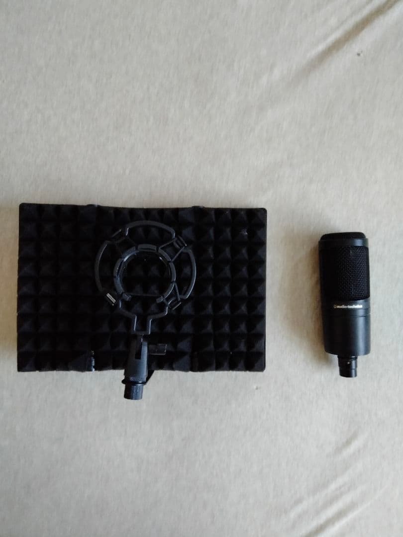 audio-technica AT2020 コンデンサーマイク ショックマウント