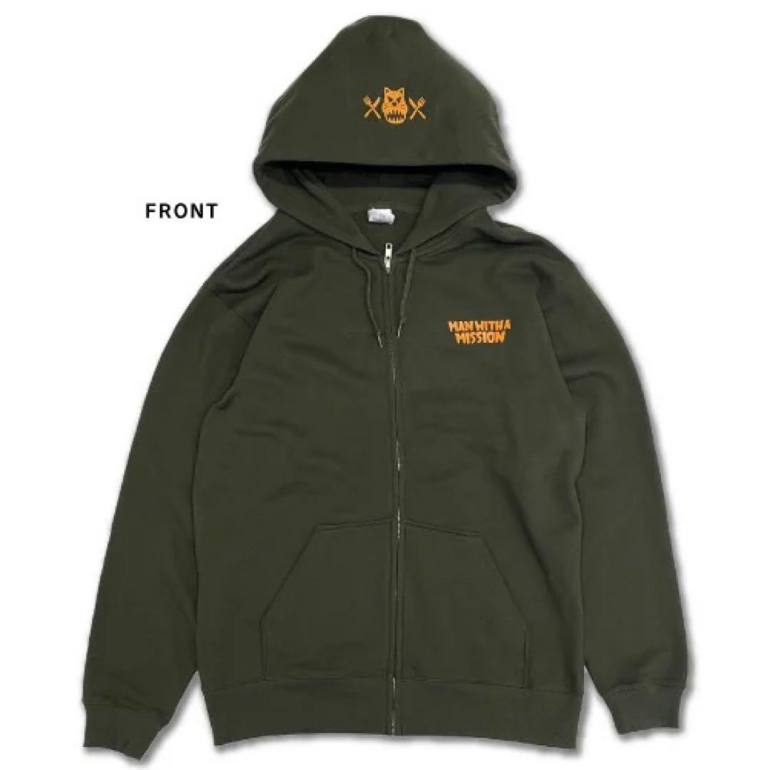MAN WITH A MISSION 干支フルジップパーカー2024