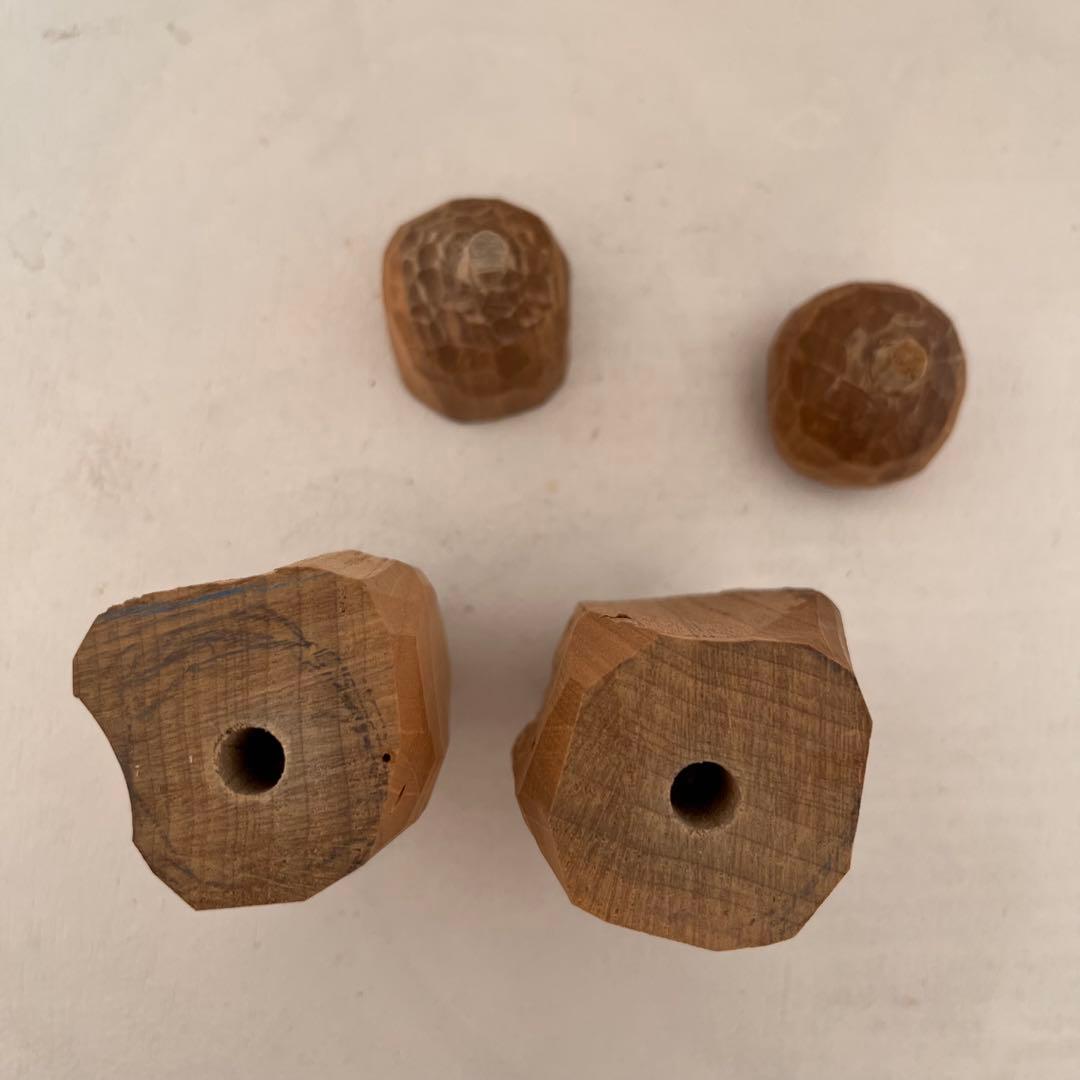 民藝　工芸品　オブジェ　木彫り 手彫り 抽象的な人