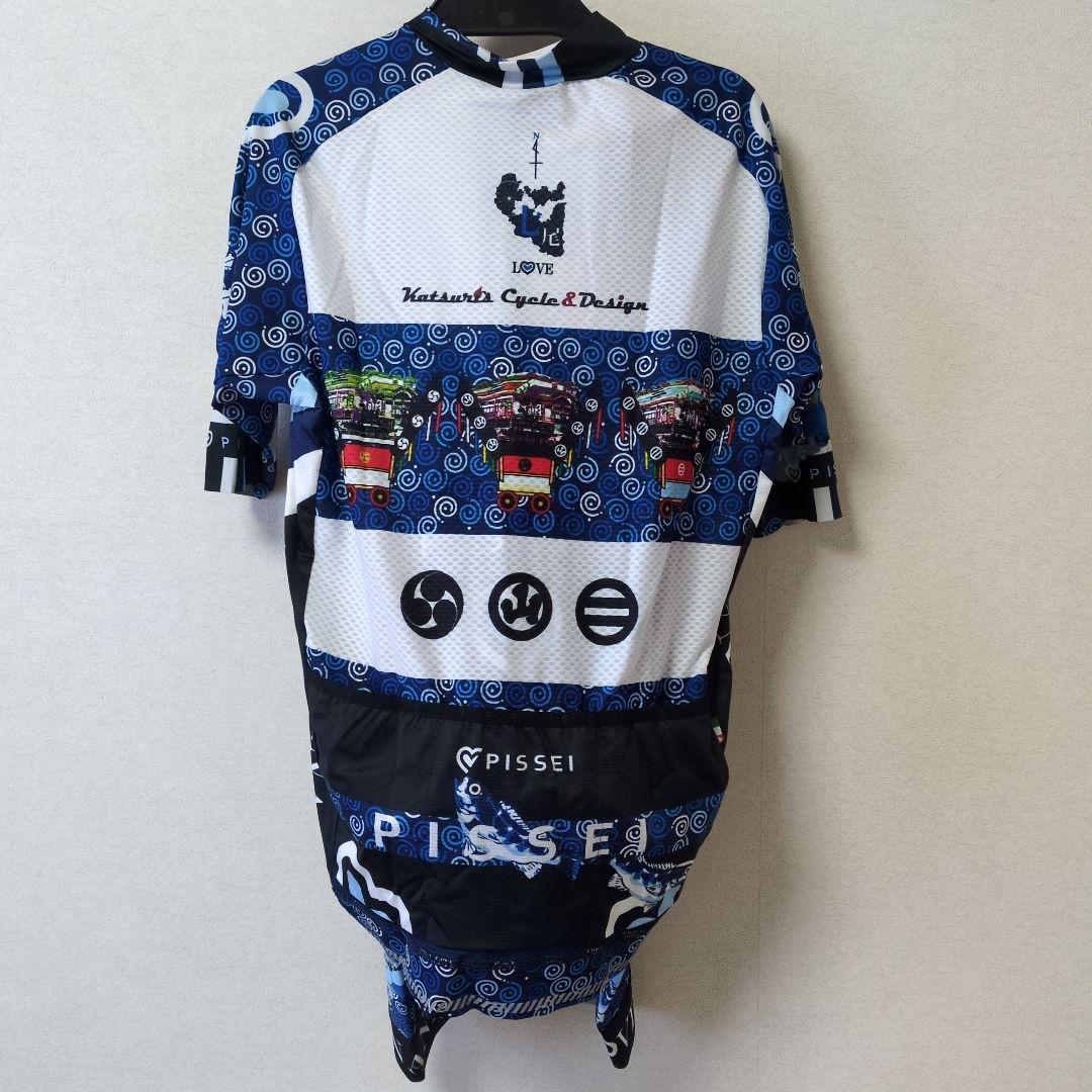【未使用品】PISSEI サイクルジャージ 和風デザイン