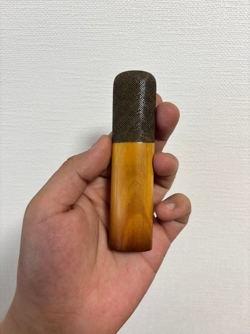 【小城】極上材キセル筒 提物 煙草入 時代物 細工 喫煙グッズ 明治時代