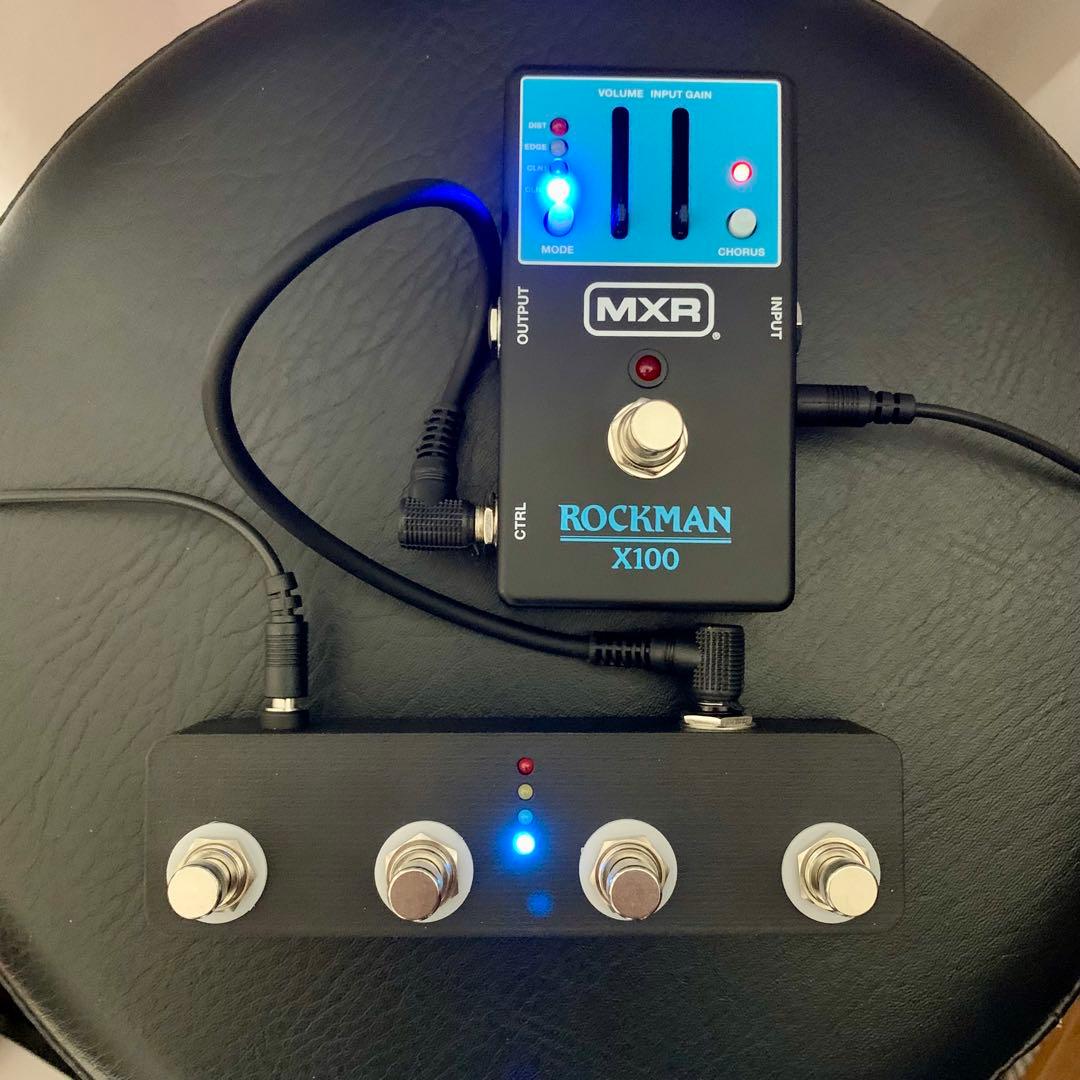 ギター MXR Rockman X100 + Endroll Foot Switch