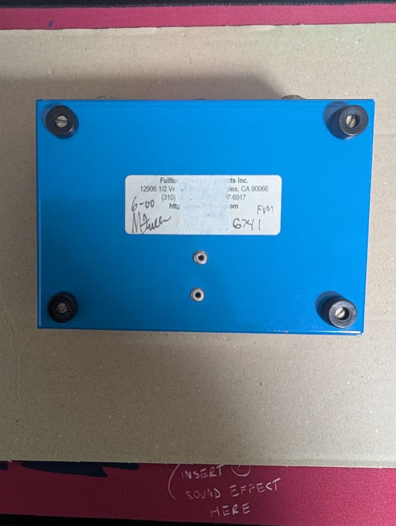 ギター fulltone fulldrive2 Pull for Comp-cut