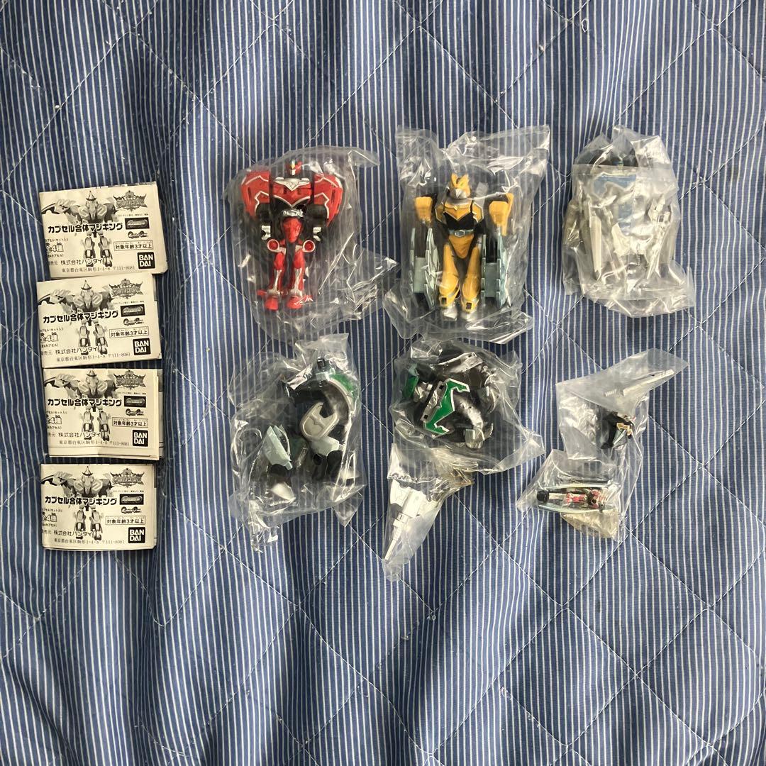 魔法戦隊マジレンジャー　HG ガチャ　セット