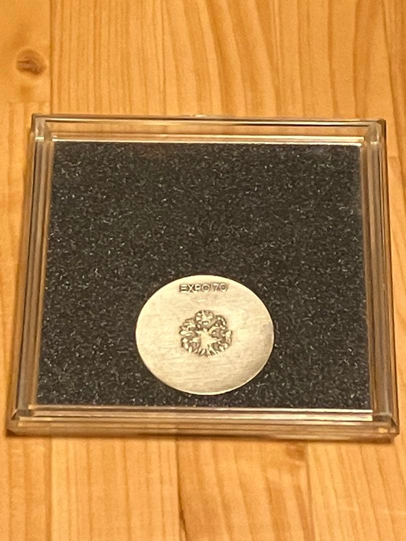 純銀　日本万国博覧会記念メダル