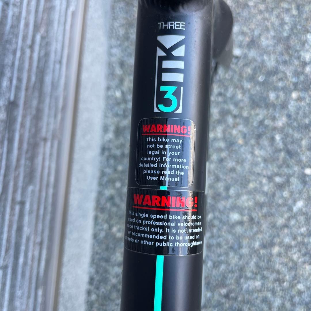 FELT ピストバイク モデル3 グレー/ターコイズ