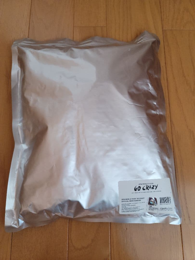 2PM WORLD TOUR GO CRAZY パーカー
